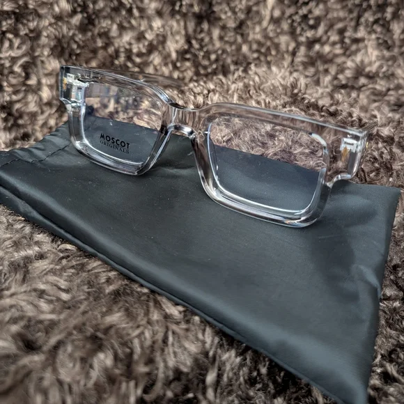 Moscot Originals Clear Stylish Chic Glasses - Picture 6 of 6